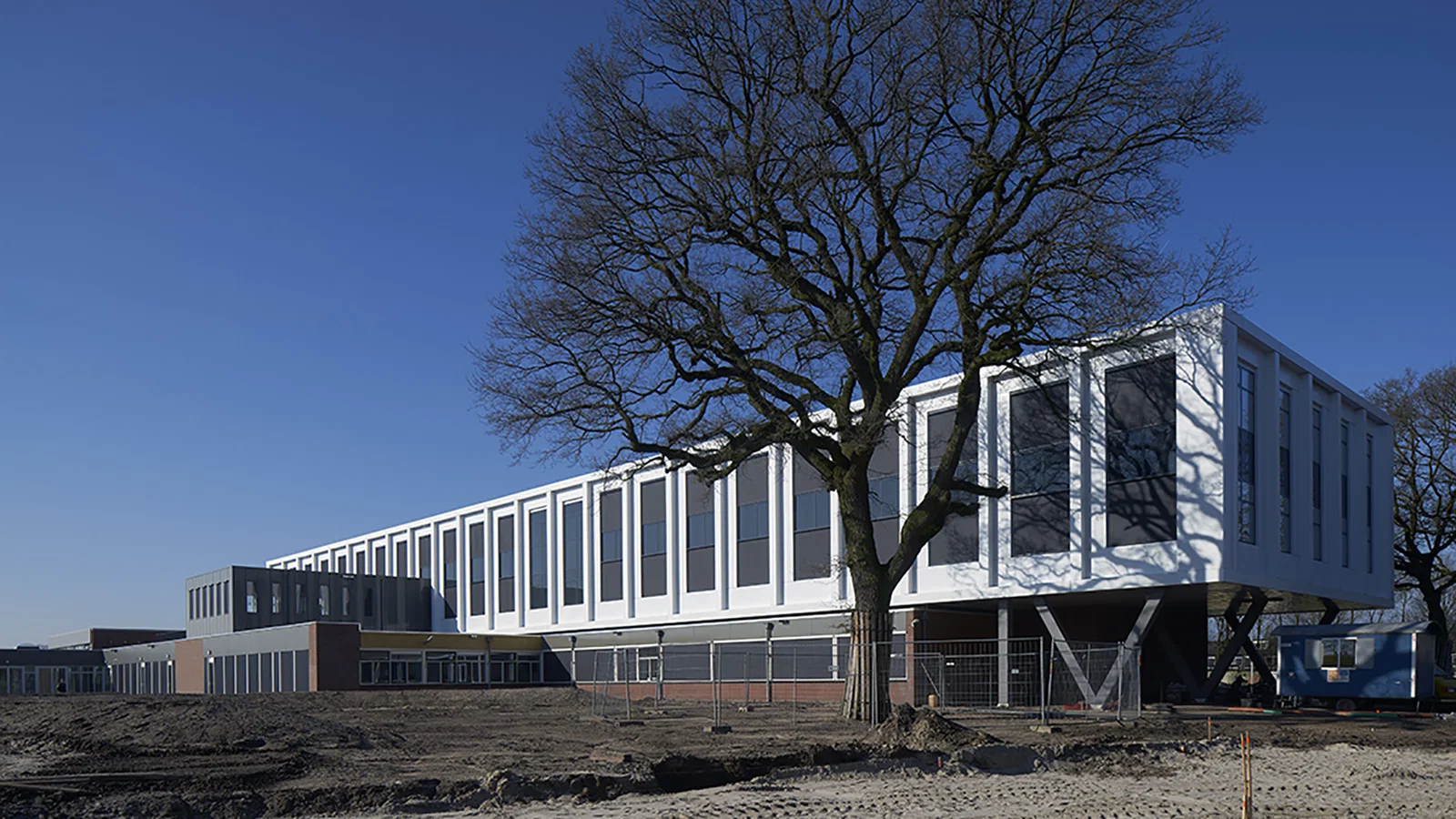 Nieuwbouw en renovatie Vechtdal College in Ommen